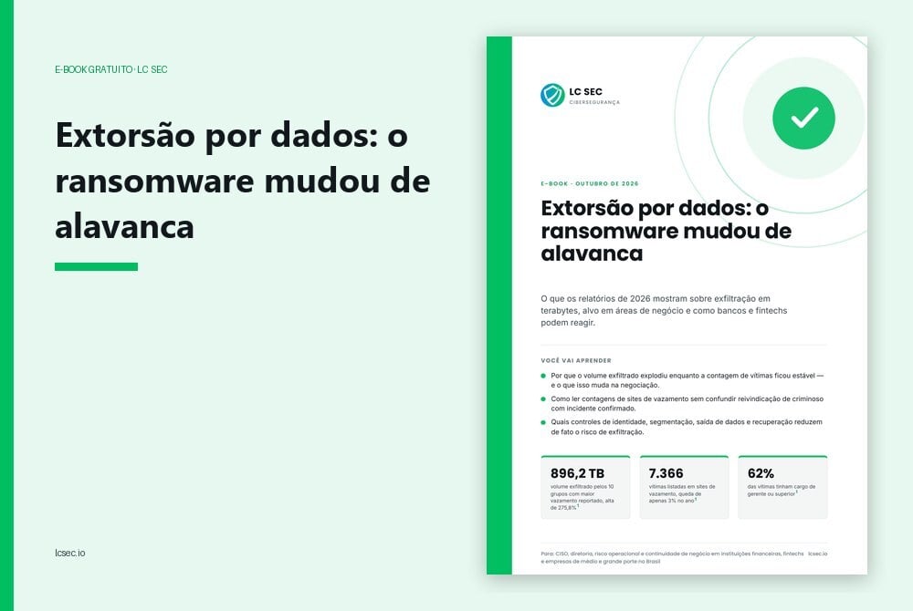 LC SEC publica guia sobre extorsão por dados em 2026