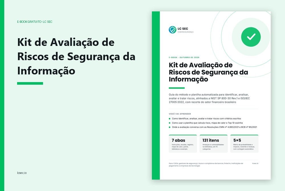 LC SEC publica kit de avaliação de riscos de TI